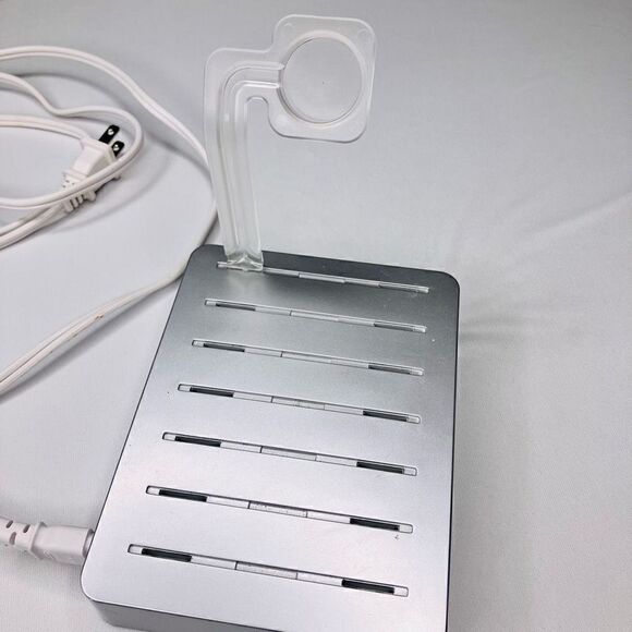 Metal Usb Charging Station Fast Multi-Usb Multi-function Silver, Cosoos - Picture 3 of 9